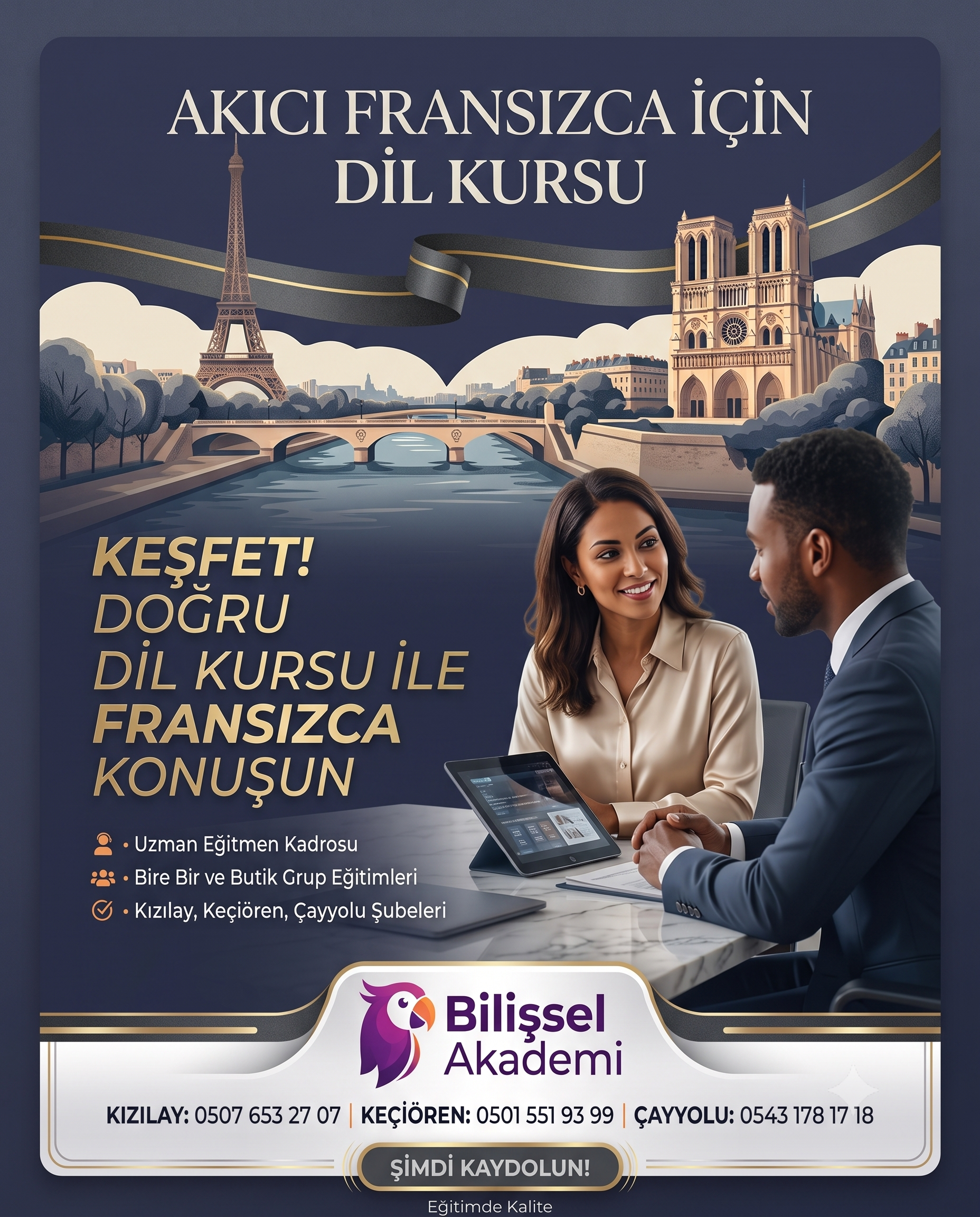 Ankara’da Nerede Fransızca Öğrenebilirim? Kurs Seçerken Dikkat Edilecekler