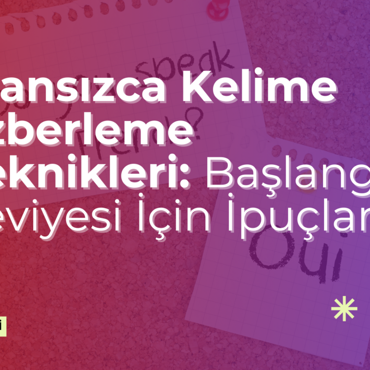 Fransızca Kelime Ezberleme