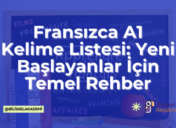 Fransızca A1 Kelime